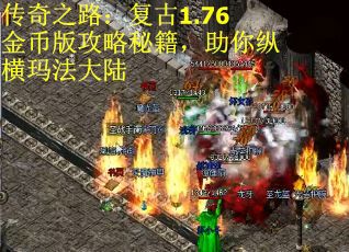 传奇之路：复古1.76金币版攻略秘籍，助你纵横玛法大陆